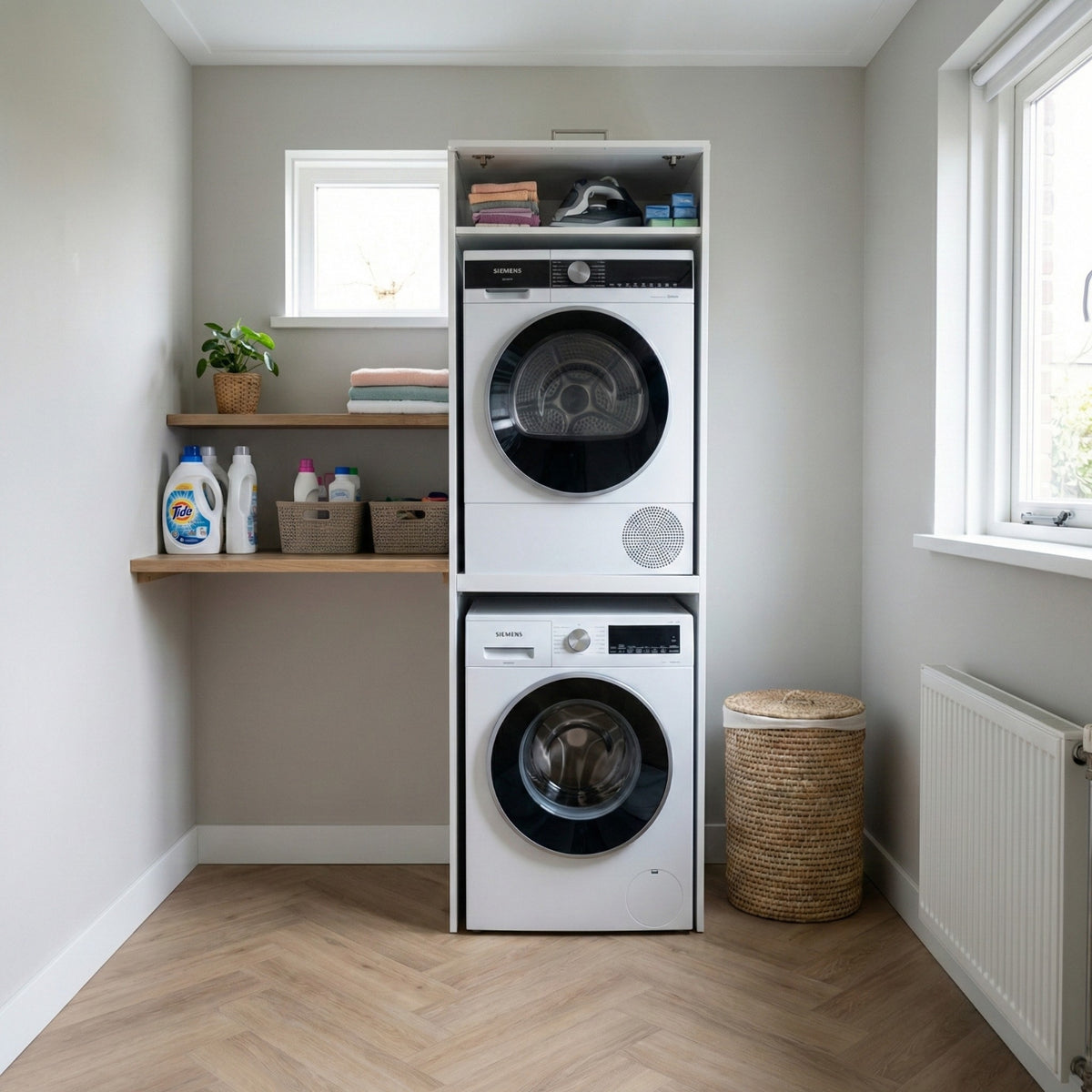 Wasmachine kast